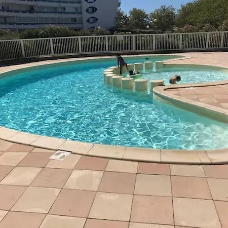 Vue Mer, Terrasse,clim, Wifi, Parking, Piscine Apartmán La Grande Motte