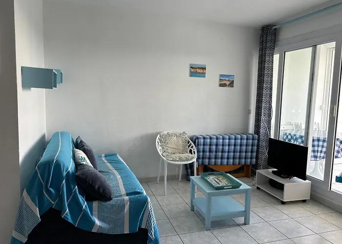 Vue Mer, Terrasse,clim, Wifi, Parking, Piscine Apartament La Grande-Motte